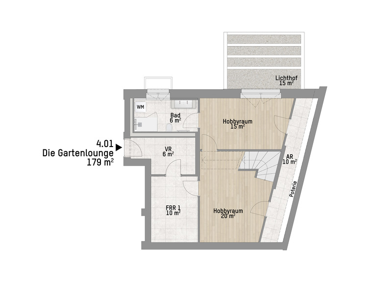 1220, Arminenstraße, Nur 200 m zur unteren Alten Donau, 3-Zimmer-Eigentumswohnung mit "Wohnkeller" / / 1220 Wien / Bild 3