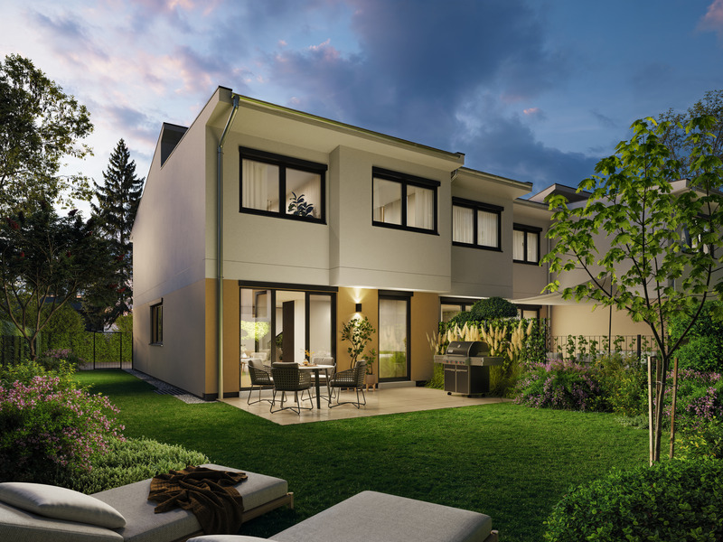 1210, Voltelinistra�e, Wohnen im Gr�nen bei der Neuen Donau, Reihenhaus  /  / 1210&nbsp;Wien / Bild 0