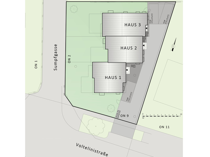1210, Voltelinistra�e, Wohnen im Gr�nen bei der Neuen Donau, Reihenhaus  /  / 1210&nbsp;Wien / Bild 5