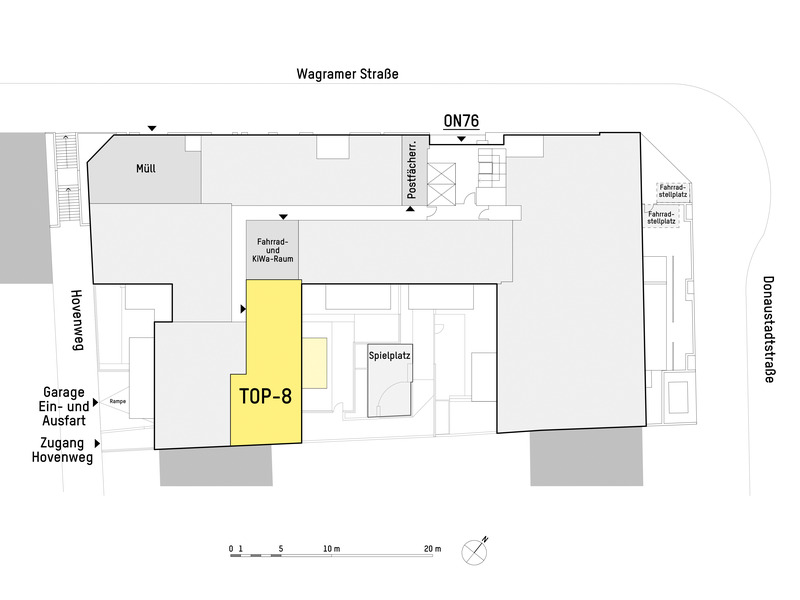 1220, Wagramer Stra�e, Beim Donau Zentrum, U1 und Alte Donau, 3-Zimmer-Eigentumswohnung  /  / 1220&nbsp;Wien / Bild 4