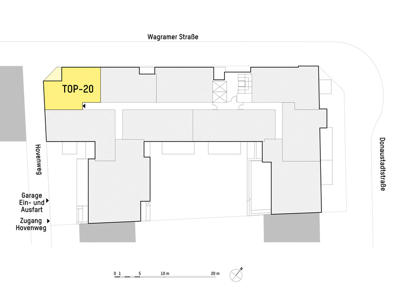 1220, Wagramer Stra�e, Beim Donau Zentrum, U1 und Alte Donau, 2-Zimmer-Eigentumswohnung  /  / 1220&nbsp;Wien / Bild 4