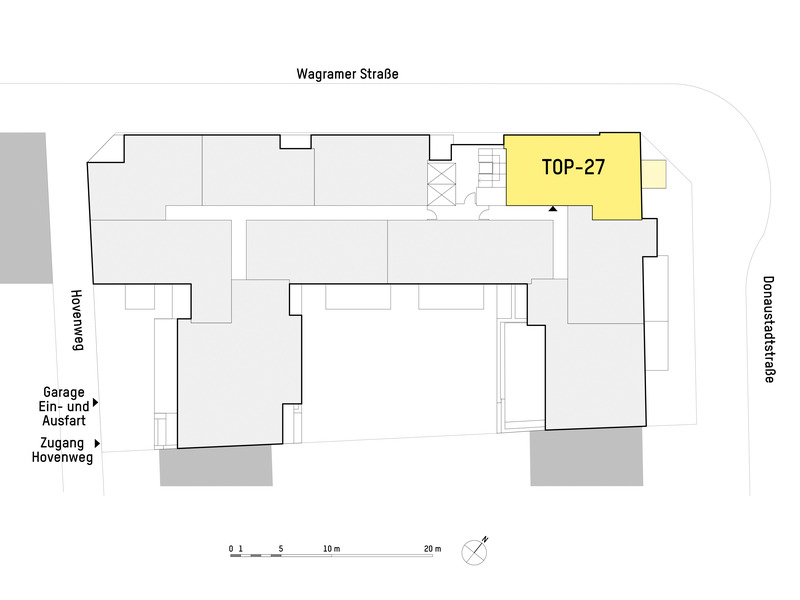 1220, Wagramer Stra�e, Beim Donau Zentrum, U1 und Alte Donau, 3-Zimmer-Eigentumswohnung  /  / 1220&nbsp;Wien / Bild 4