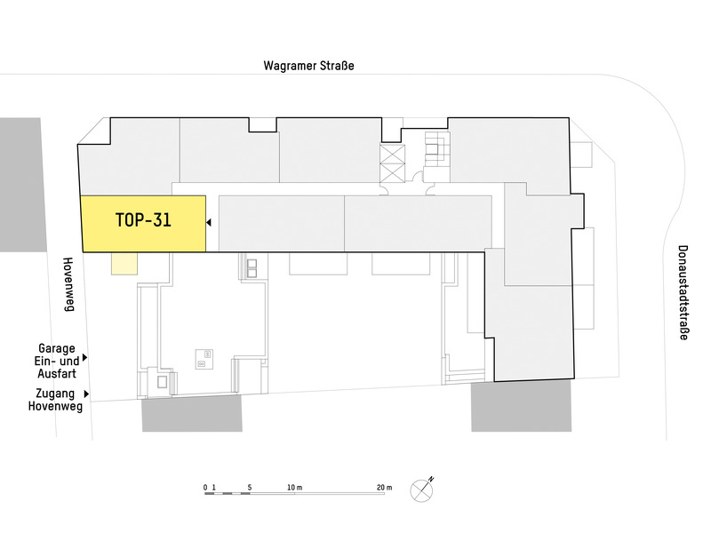 1220, Wagramer Stra�e, Beim Donau Zentrum, U1 und Alte Donau, 2-Zimmer-Eigentumswohnung  /  / 1220&nbsp;Wien / Bild 4
