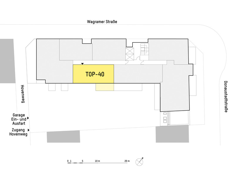 1220, Wagramer Stra�e, Beim Donau Zentrum, U1 und Alte Donau, 2-Zimmer-Eigentumswohnung  /  / 1220&nbsp;Wien / Bild 4