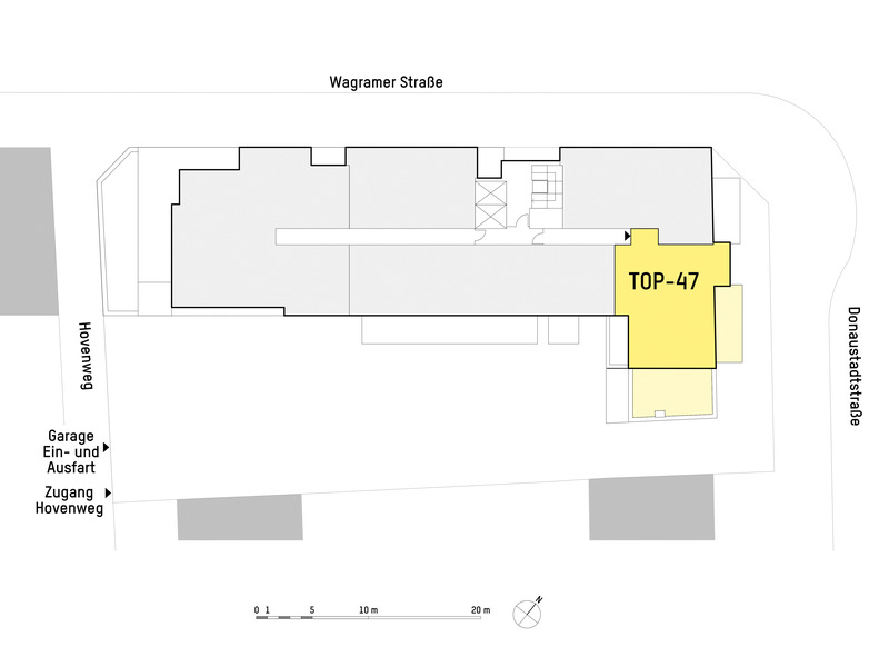 1220, Wagramer Stra�e, Beim Donau Zentrum, U1 und Alte Donau, 3-Zimmer-Eigentumswohnung  /  / 1220&nbsp;Wien / Bild 4