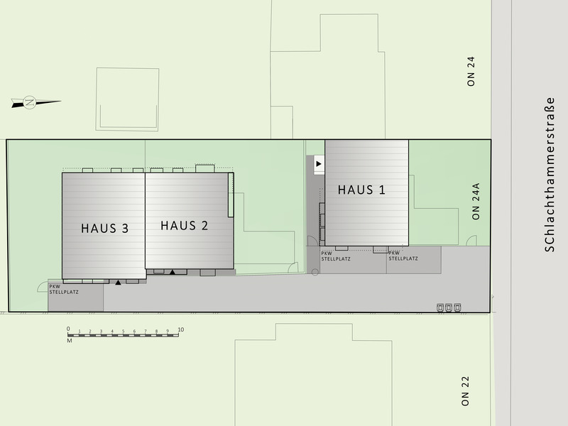 1220, Schlachthammerstra�e, In 5  Fahrradminuten bei der U2, Doppelhaus  /  / 1220&nbsp;Wien / Bild 5