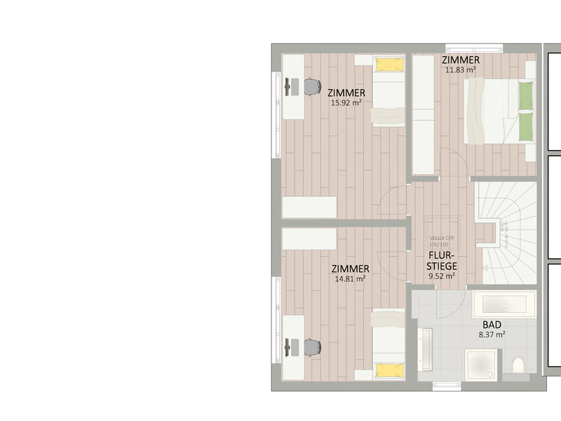 1220, Schlachthammerstra�e, In 5  Fahrradminuten bei der U2, Doppelhaus  /  / 1220&nbsp;Wien / Bild 2