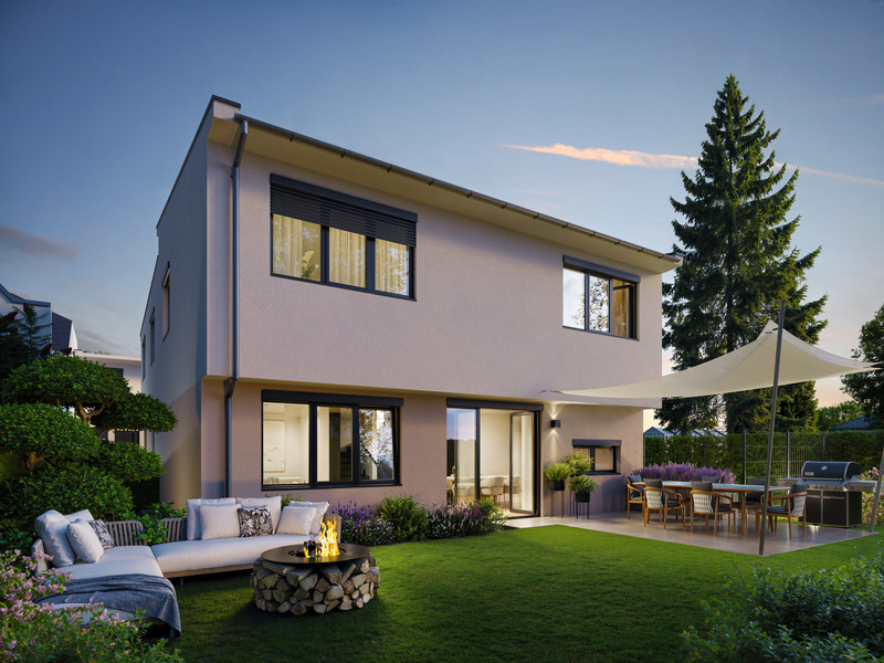 1220, Schlachthammerstra�e, In 5  Fahrradminuten bei der U2, Doppelhaus  /  / 1220&nbsp;Wien / Bild 0