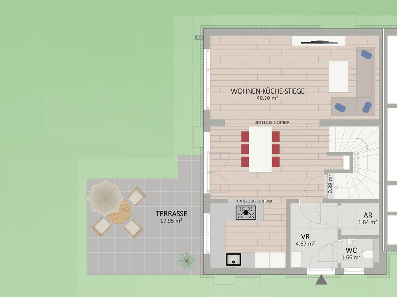 1220, Schlachthammerstraße, In 5 Fahrradminuten bei der U2, Doppelhaus / / 1220 Wien / Bild 1