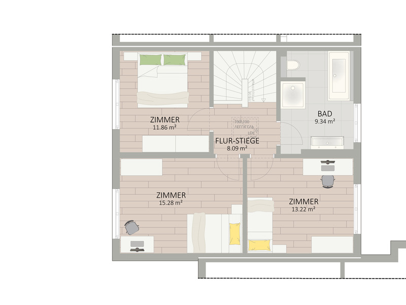 1220, Obstgartenweg, Nahe Donau Zentrum, Alte Donau und U1, Reihenhaus  /  / 1220&nbsp;Wien / Bild 3