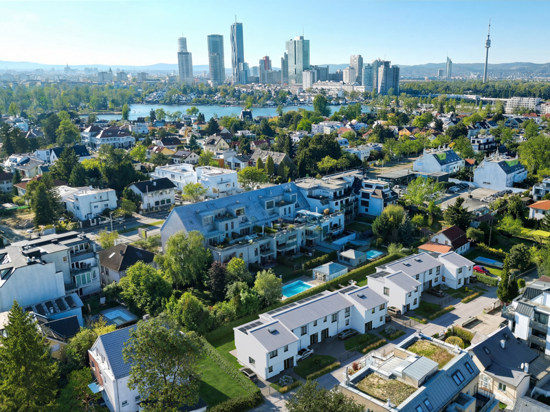 1220, Obstgartenweg, Nahe Donau Zentrum, Alte Donau und U1, Reihenhaus  /  / 1220&nbsp;Wien / Bild 1