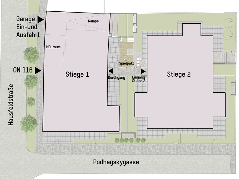 1220, Hausfeldstraße, In 2 Fahrradminuten zur U2, 4-Zimmer-Eigentumswohnung / / 1220 Wien / Bild 4