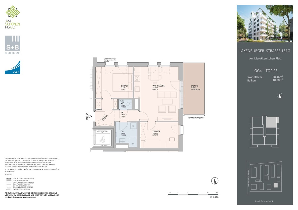 Provisionsfrei! 3 Zimmer - luxuris Wohnen  - Laxenburger Strae /  / 1100 Wien, Favoriten / Bild 4