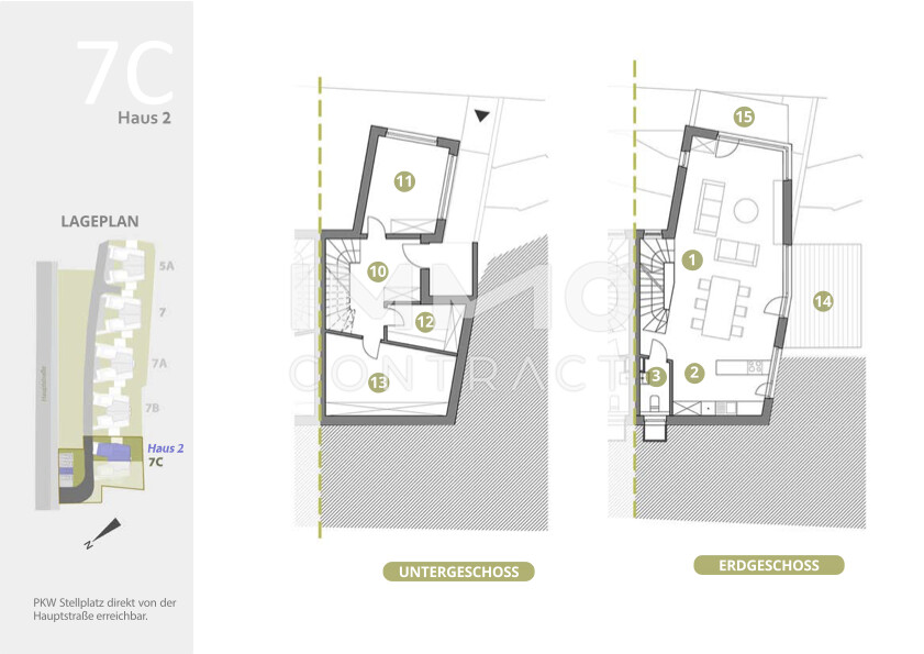 Naturnah & stadtnah ? familienfreundliche Neubau-Doppelhaush�lfte in ruhiger Lage /  / 3421&nbsp;H�flein an der Donau / Bild 7