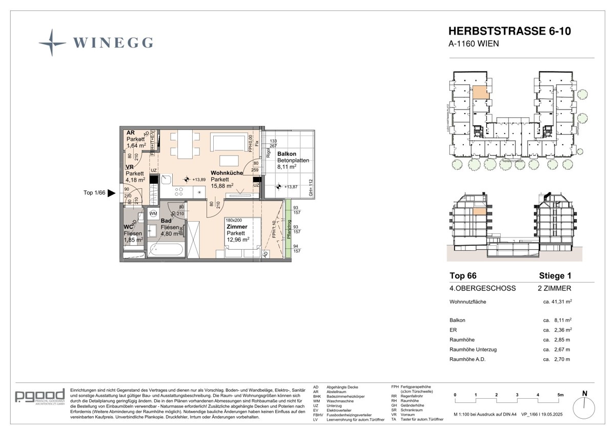 Genieen Sie die Morgensonne mit Blick in den Innenhof! /  / 1160 Wien / Bild 7