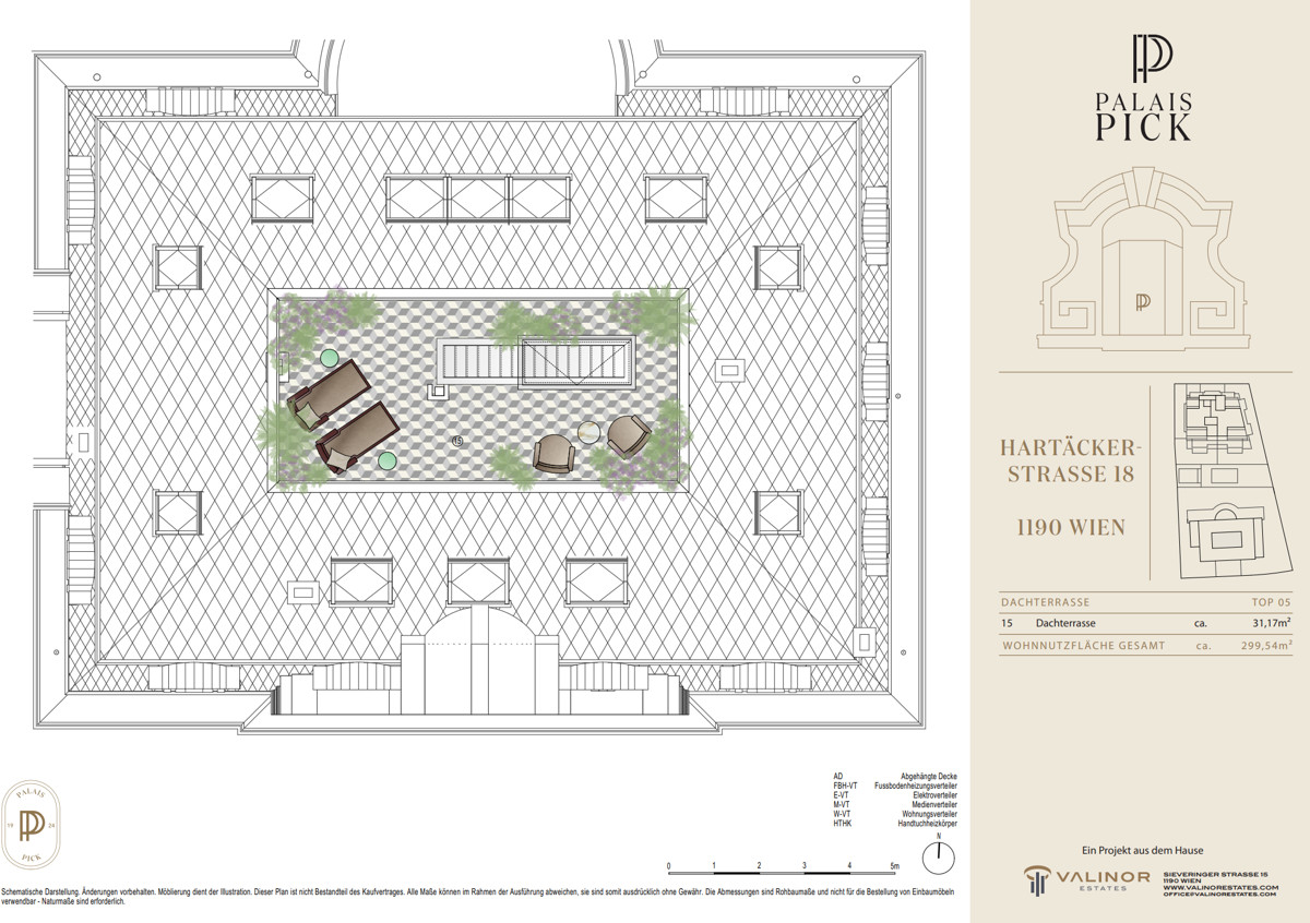 Penthouse de Luxe in architektonischer Villenschnheit - Palais & Villa - Ein Wohnjuwel der Extraklasse /  / 1190 Wien / Bild 6