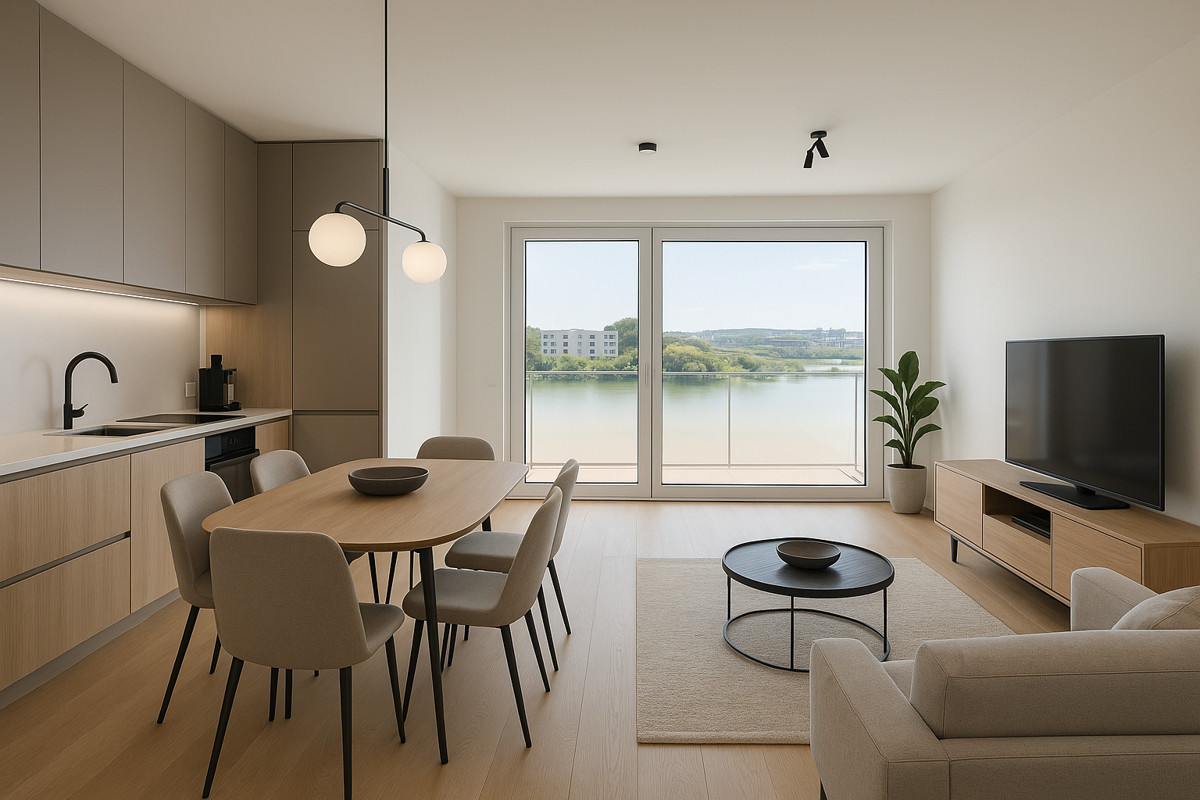 Provisionsfrei: Erstbezug fertig zum einziehen: Balkonwohnung in luxuriser Anlage mit Gemeinschaftsdachgarten und Palmenhaus /  / 1100 Wien, Favoriten / Bild 3