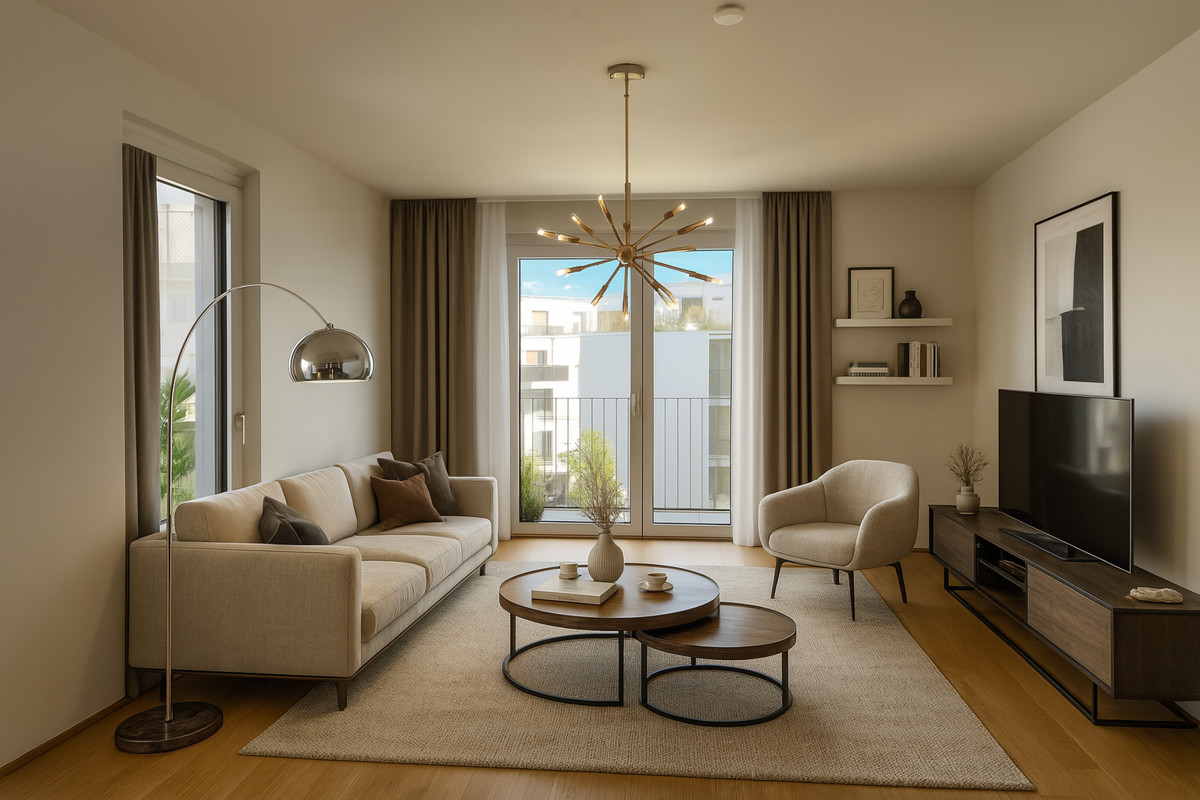 Neu und provisionsfrei: Preis jetzt sichern - 3 Zimmer Traum Balkonwohnung von der Sonne geksst /  / 1210 Wien / Bild 2