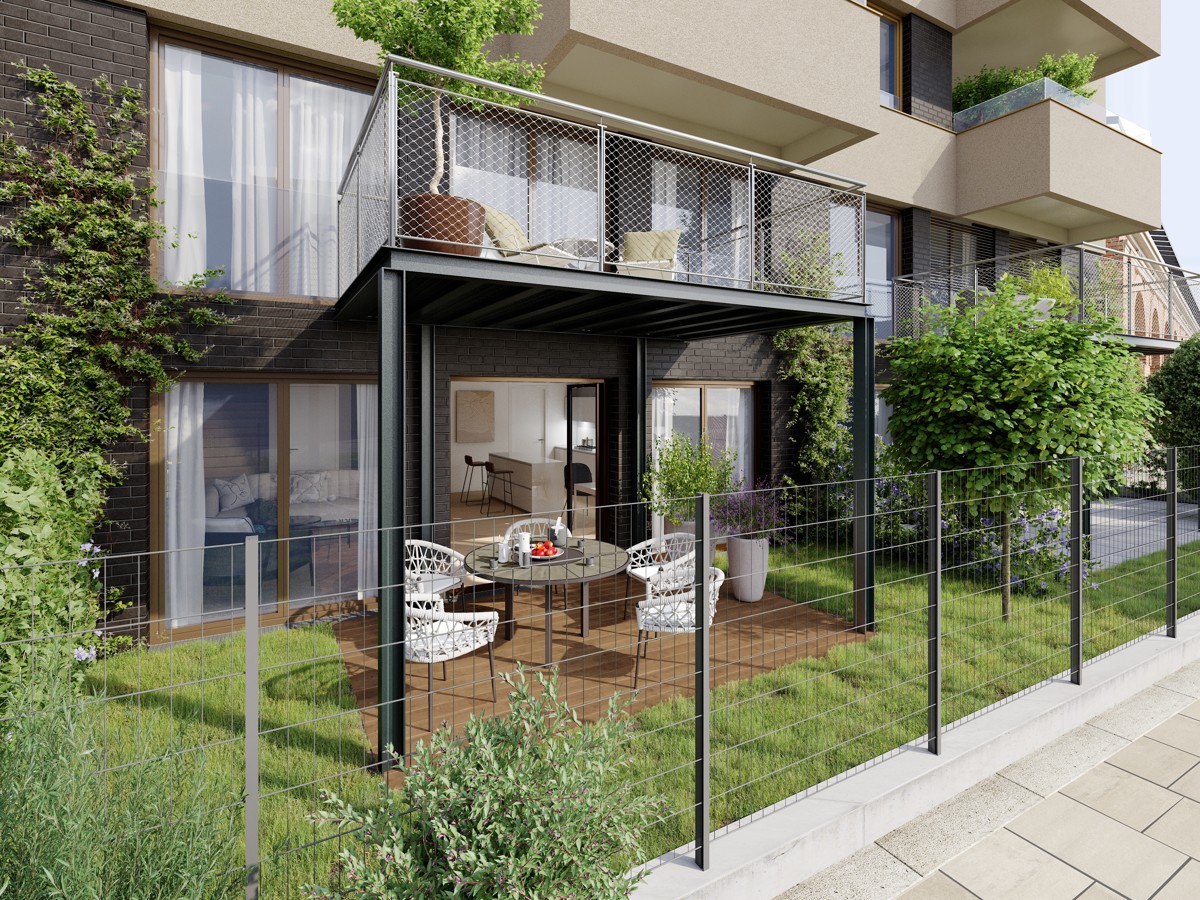 Hauptbahnhof - Familien aufgepasst! Provisionsfrei mit TOP Ausstattung auf 2 Etagen mit Garten und Terrasse!