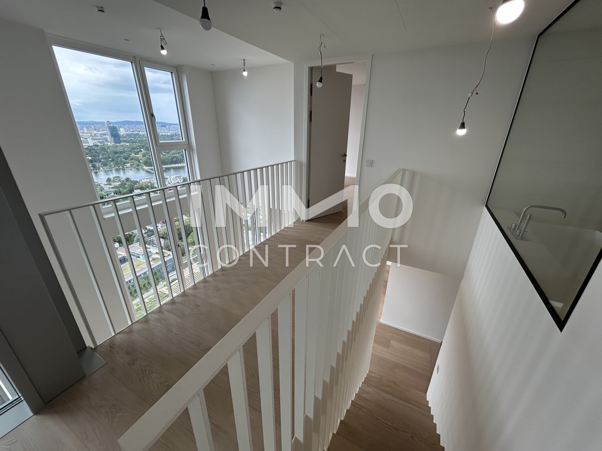Exklusive Penthouse Wohnung auf 2 Etagen mit atemberaubenden Ausblick auf die Donau und die Innenstadt! /  / 1220 Wien / Bild 7