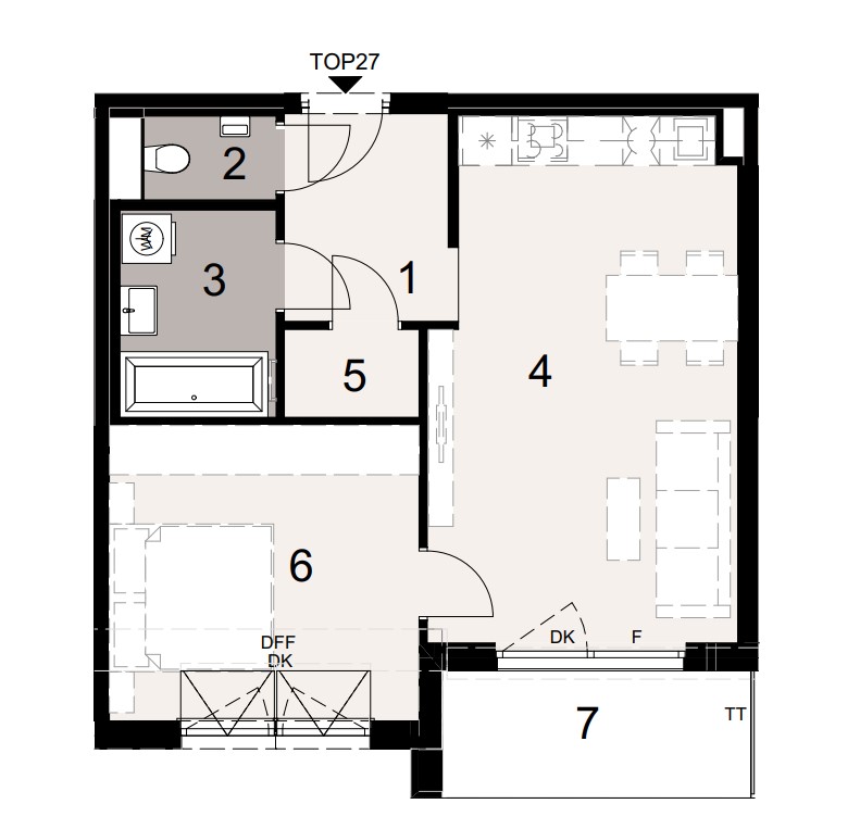 Begrenzte Aktion: 2-Zimmer-Wohnung stark reduziert ? nur 6 verfgbar /  / 1140 Wien / Bild 5