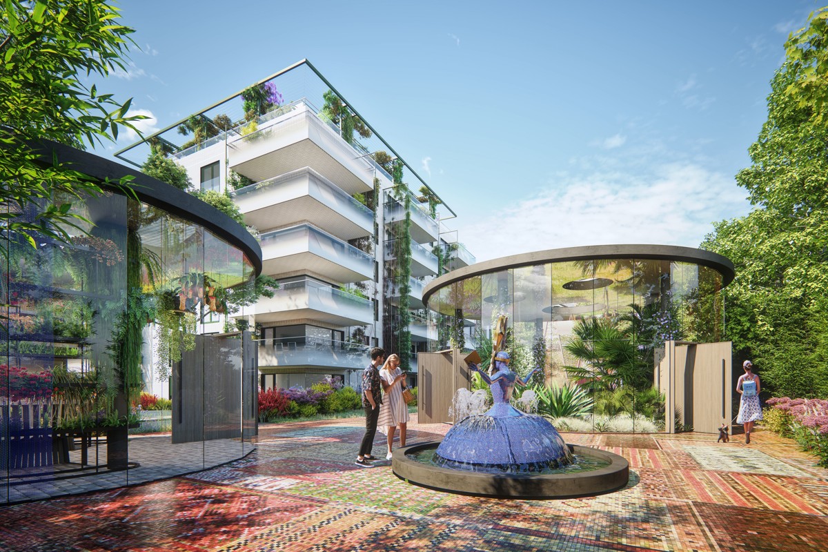 5. Stock mit Ausblick! NEU! Provisionsfrei - Luxuris Wohnen im exklusiven Prachtgarten /  / 1100 Wien, Favoriten / Bild 4