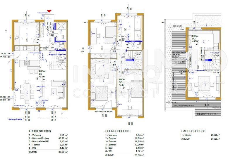 Exklusive groe Doppelhaushlfte auf Eckgrundstck - Modern - Lichtdurchflutet - Miete oder Mietkauf /  / 2486 Pottendorf / Bild 5