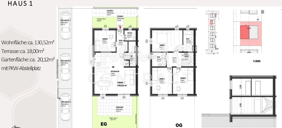 ++Provisionsfrei++Ab 499.000.- Euro++Traumhafte Doppelhaushlften mit bester Anbindung++Erstbezug++Top- Ausstattung /  / 2320 Schwechat / Bild 2
