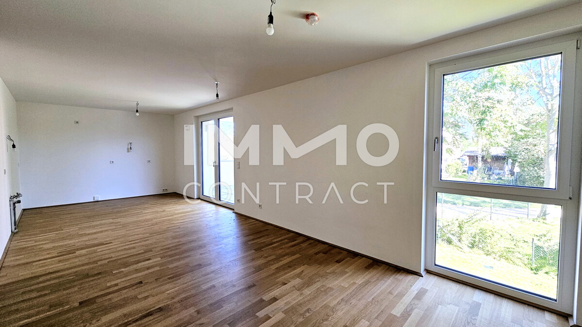 Provisionsfrei! Moderne 3-Zimmer-Wohnung mit 12m2 Balkon in Ruhelage und Blick ins Grne /  / 2333 Leopoldsdorf / Bild 2