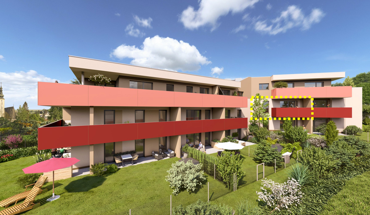 Moderne 2-Zi Wohnung in den STADTTERRASSEN PEUERBACH - provisionsfrei! /  / 4722 Peuerbach / Bild 1