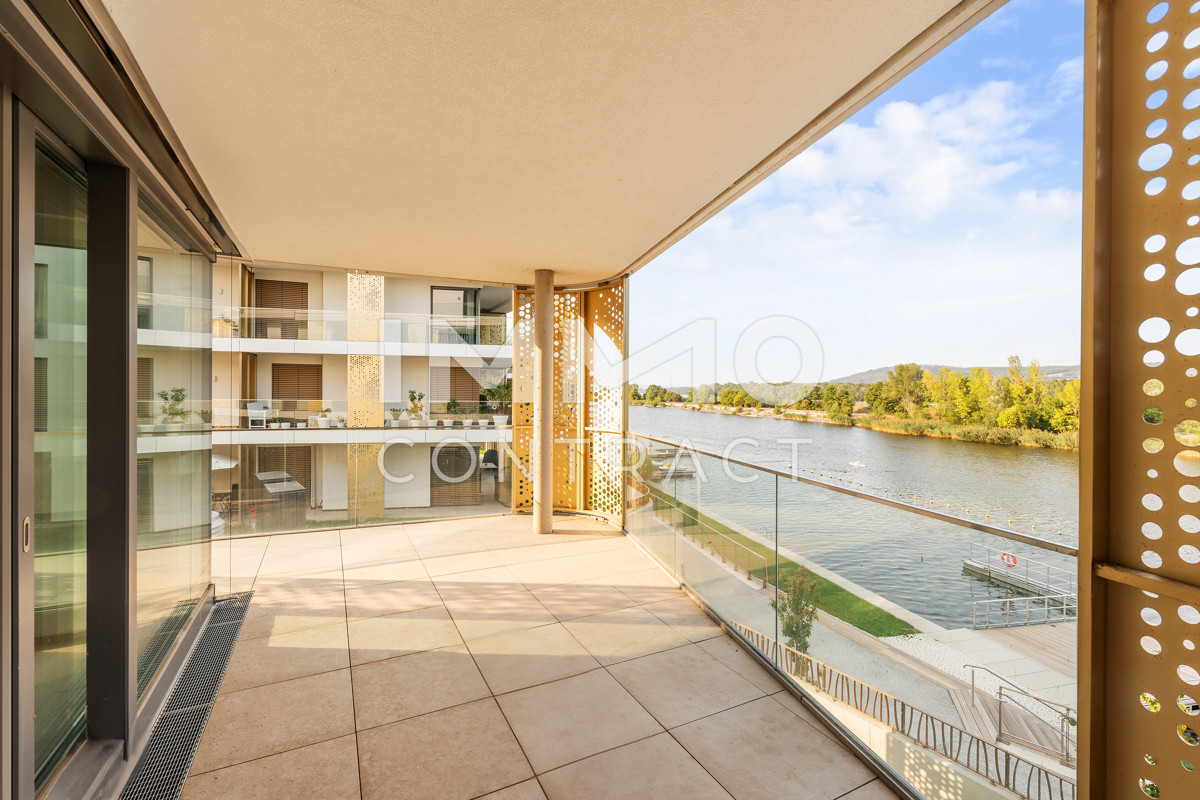 Traumhafte 3 Zimmer Wohnung mit direktem Blick auf die Donau!