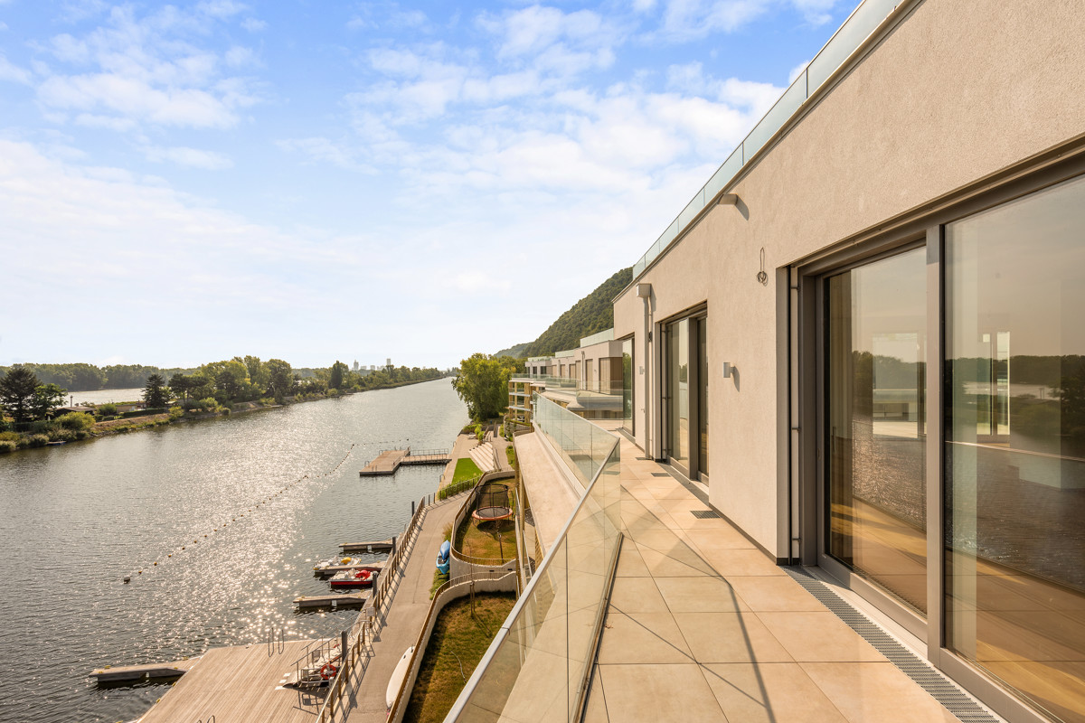 Einmalig! Penthouse mit 480m2 Terrasse - 1. Reihe am Wasser. Elevate your Lifestyle /  / 1190 Wien, Dbling / Wien 19., Dbl / Bild 9