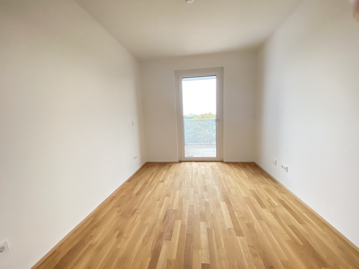 ERSTBEZUG Weitblick Wohnung U3 2 Zimmer + Balkon - 1 bedroom apartment + balcony =Das Laurenz= /  / 1110 Wien / Bild 5