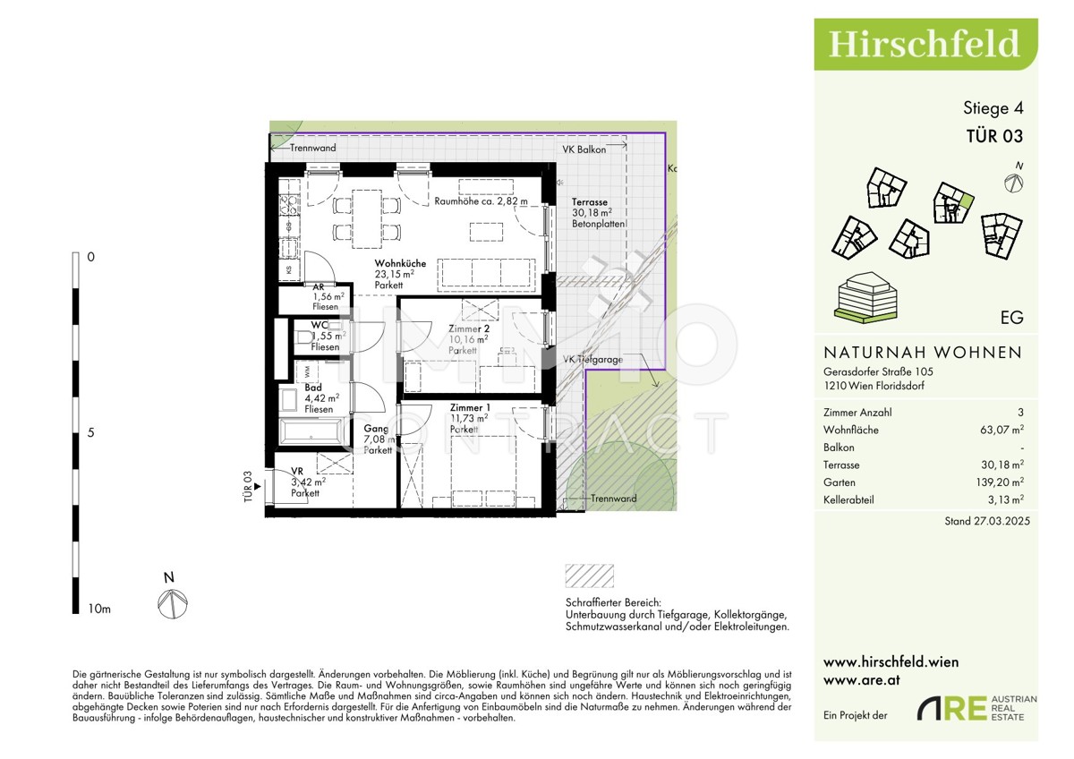 Traumhafte Gartenwohnung in Ruhelage /  / 1210 Wien / Bild 9