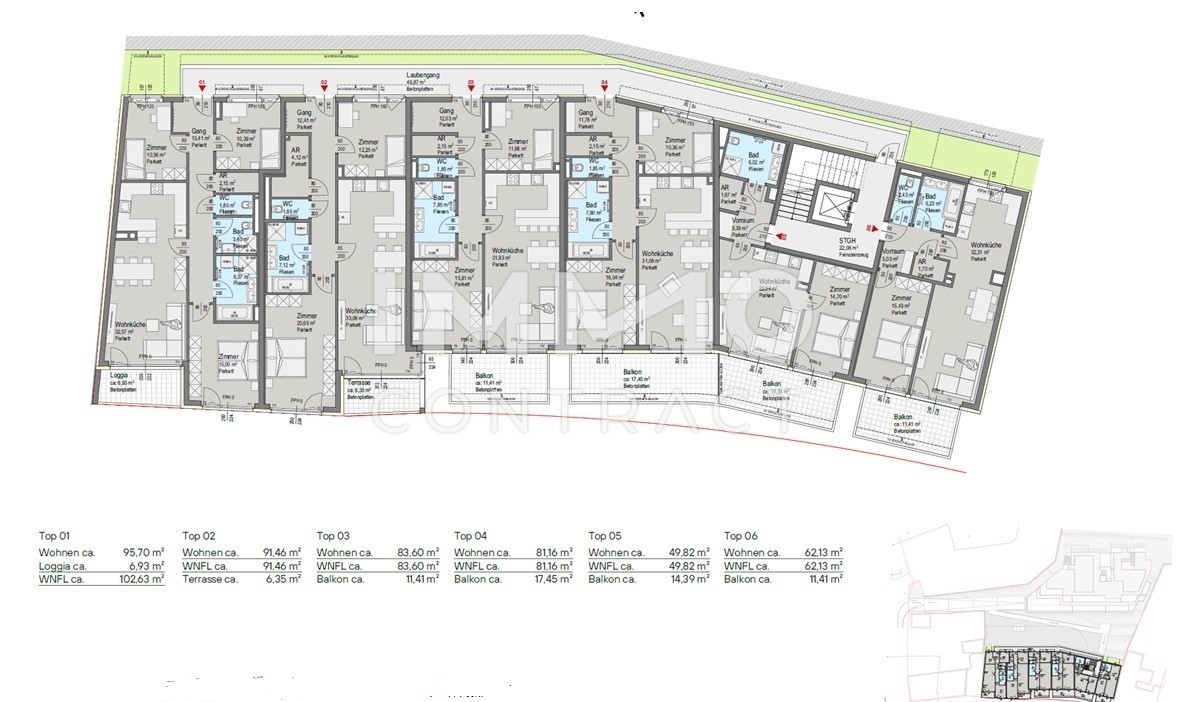 Bau-Projekt Stillleben Vienna Woods 
Neubauwohnung im Wienerwald /  / 2391 Kaltenleutgeben / Bild 5