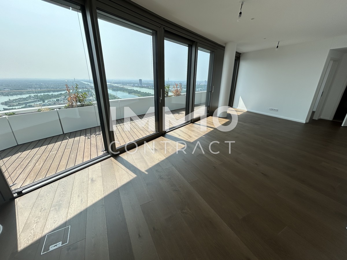 Hochwertige 3 Zimmer Wohnung mit grozgiger Freiflche und Blick auf die Alte Donau! /  / 1220 Wien / Bild 2