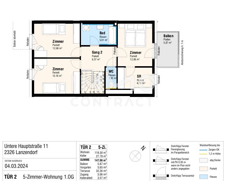 Neubau 5 Zimmer Wohnung /  / 2326 Lanzendorf / Bild 9