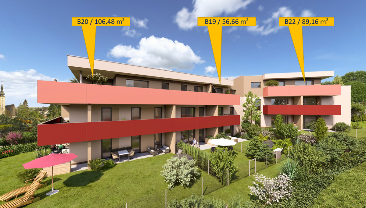 4-Zi Penthouse mit Weitblick in den STADTTERRASSEN PEUERBACH - provisionsfrei!  ** JETZT FRHKUFER-RABATT!** /  / 4722 Peuerbach / Bild 1
