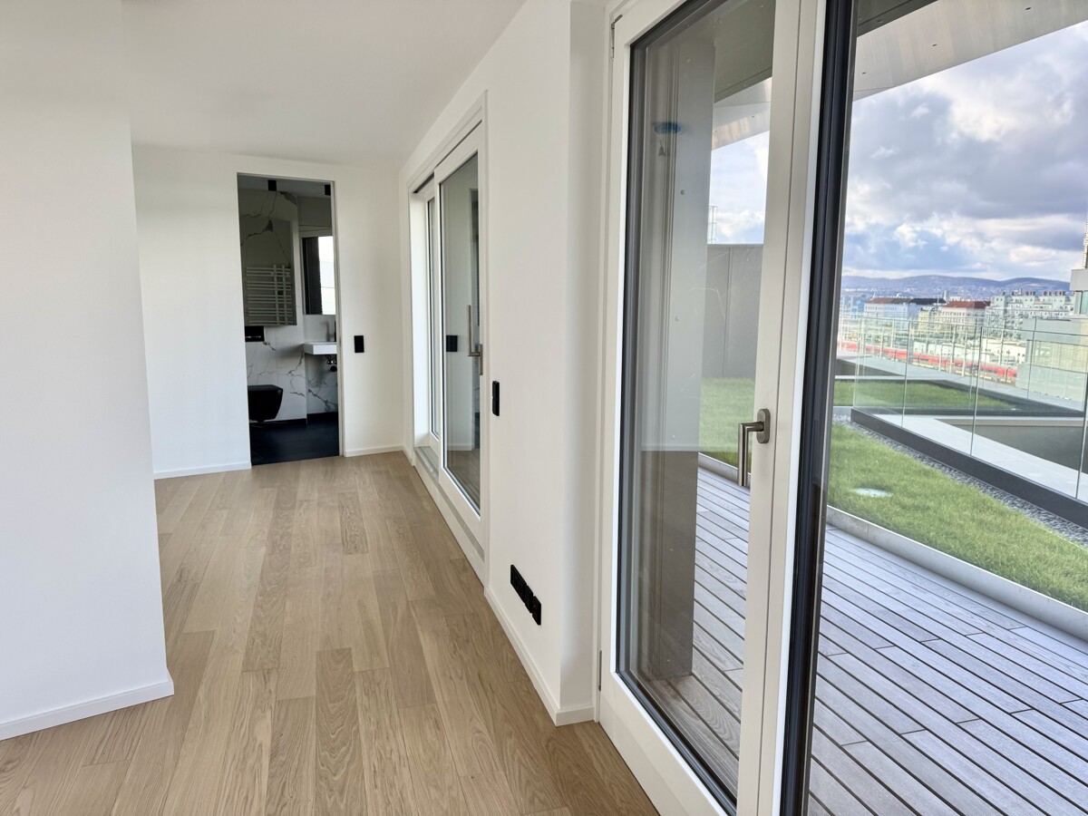 Die wohl geilste Wohnung der Stadt: 8. Stock mit Garten und Terrasse - Provisionsfrei direkt am Hauptbahnhof /  / 1100 Wien / Bild 7