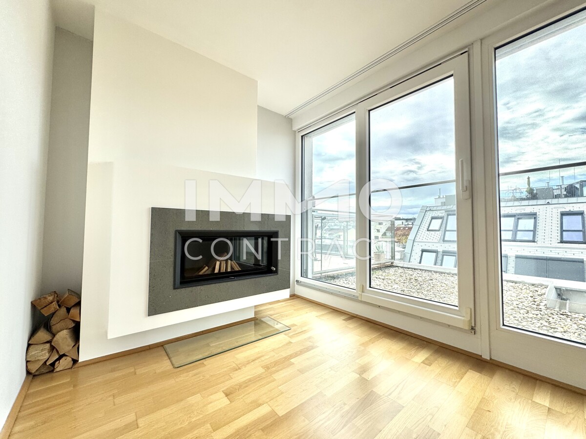 Exklusive City-Maisonette mit Panoramablick, Kamin & Abendsonne über der Stadt / / 1050 Wien / Bild 4