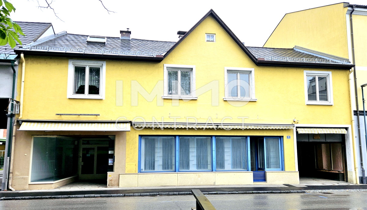 Wohn- und Geschftshaus mit vielen Mglichkeiten mit Innenhof und Garten im Zentrum von Pernitz /  / 2763 Pernitz / Bild 0