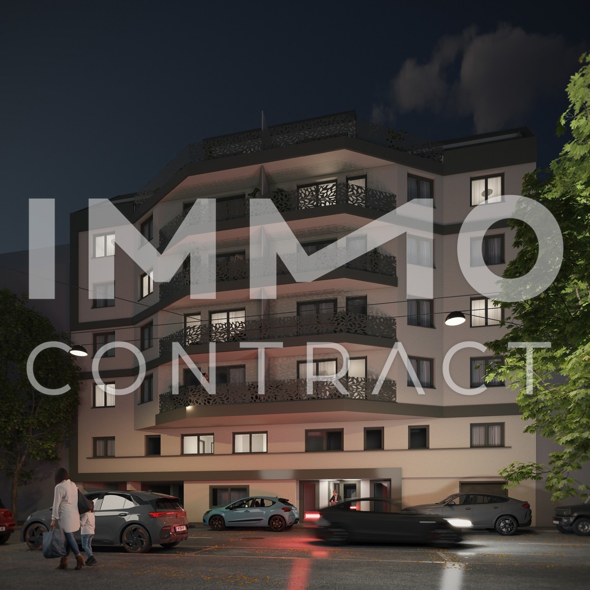 Au�ergew�hnliche Architektur im Neubau mit hohen Decken! 2 Terrassen auf Wohnebene! Provisionsfrei /  / 1030&nbsp;Wien, Landstra�e / Bild 1