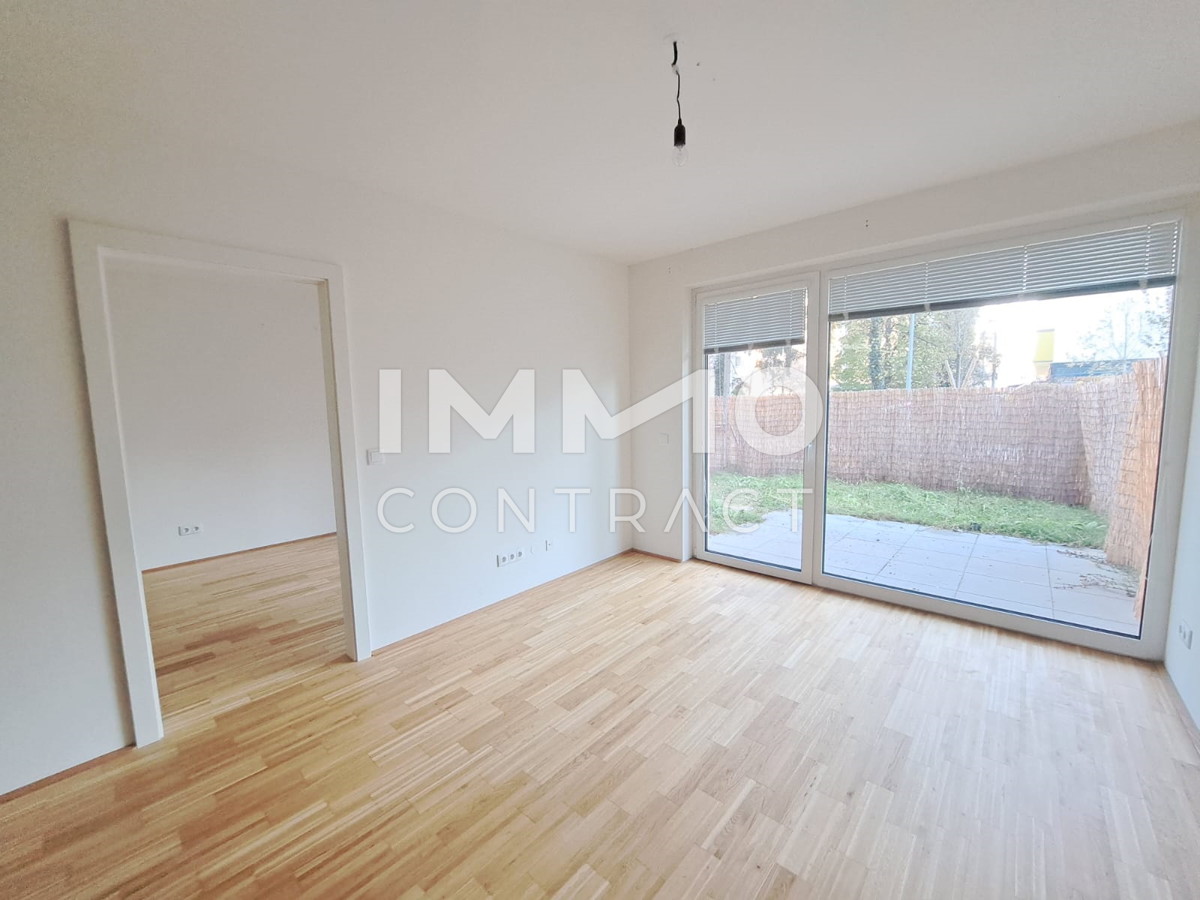 Neuwertige - geförderte 2 Zimmer Wohnung  mit TERRASSE und EIGENGARTEN in zentraler Lage - Idlhofgasse 70 - Top 06