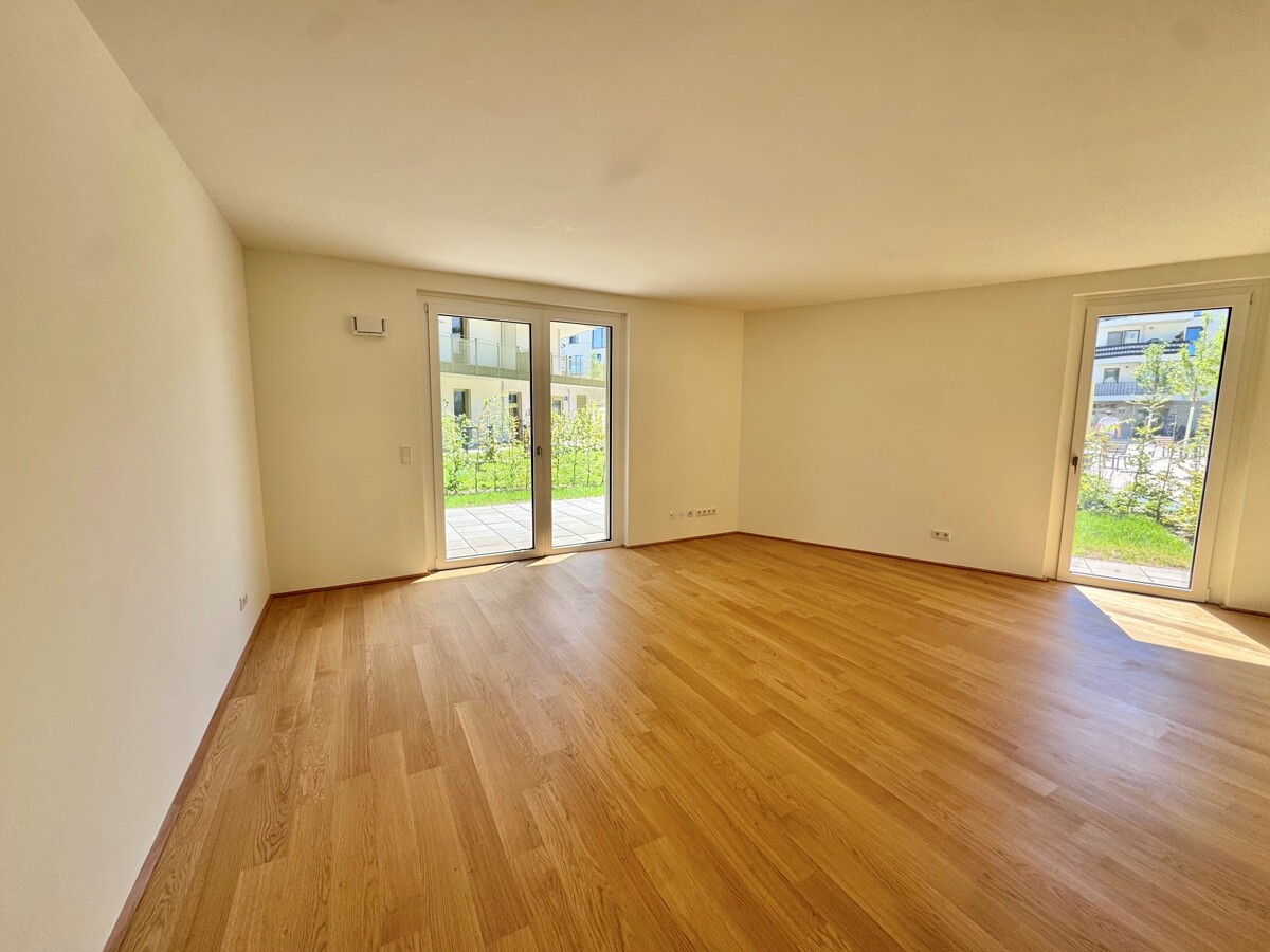 Hirschfeld: Erstbezug und provisionsfrei - 70m2 Garten von der Sonne geksst! Wie im Urlaub /  / 1210 Wien / Bild 1