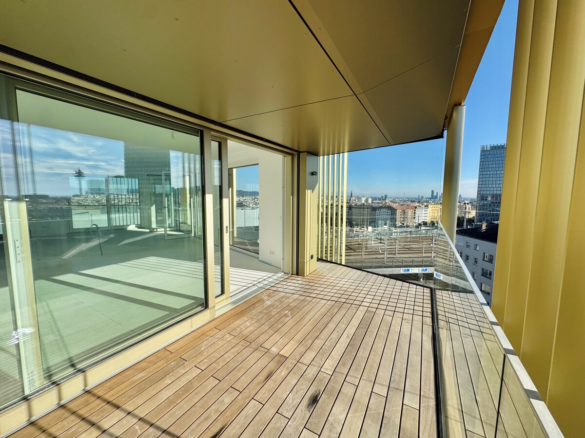 Ganz oben - Traumblick! Provisionsfrei - Hauptbahnhof - 3 Zimmer auf 2 Ebenen mit hochwertiger Ausstattung /  / 1100 Wien / Bild 5