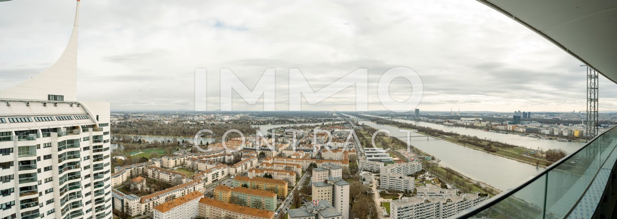 Top Einzimmer-Apartment mit grozgigem Balkon und Blick auf die Alte Donau /  / 1220 Wien / Bild 0