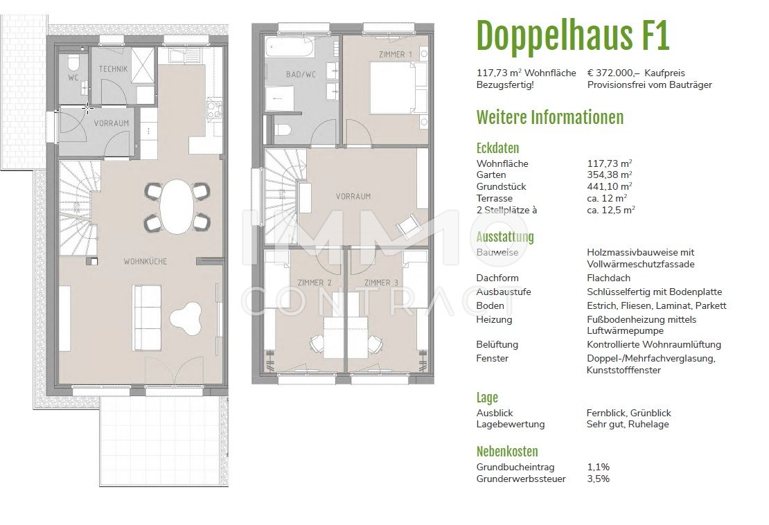 Sieben Doppelhaushälften in Wieselburg /  / 3250 Wieselburg / Bild 5