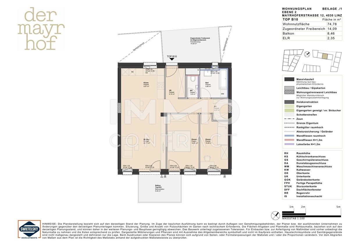 Provisionsfreier und leistbarer Wohntraum mit Balkon - in Top Lage! /  / 4030 Linz / Bild 1