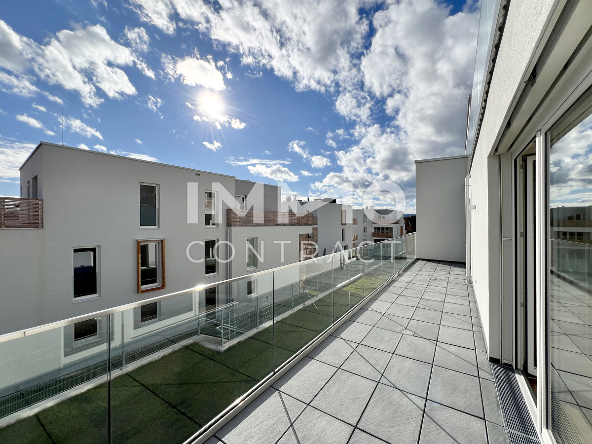 KREMSER WOHNDOMIZIL
4Zi- 104qm- Penthouse-Eigentum, 65qm Terrasse, Lift, Tiefgarage, in beliebter Grünruhelage