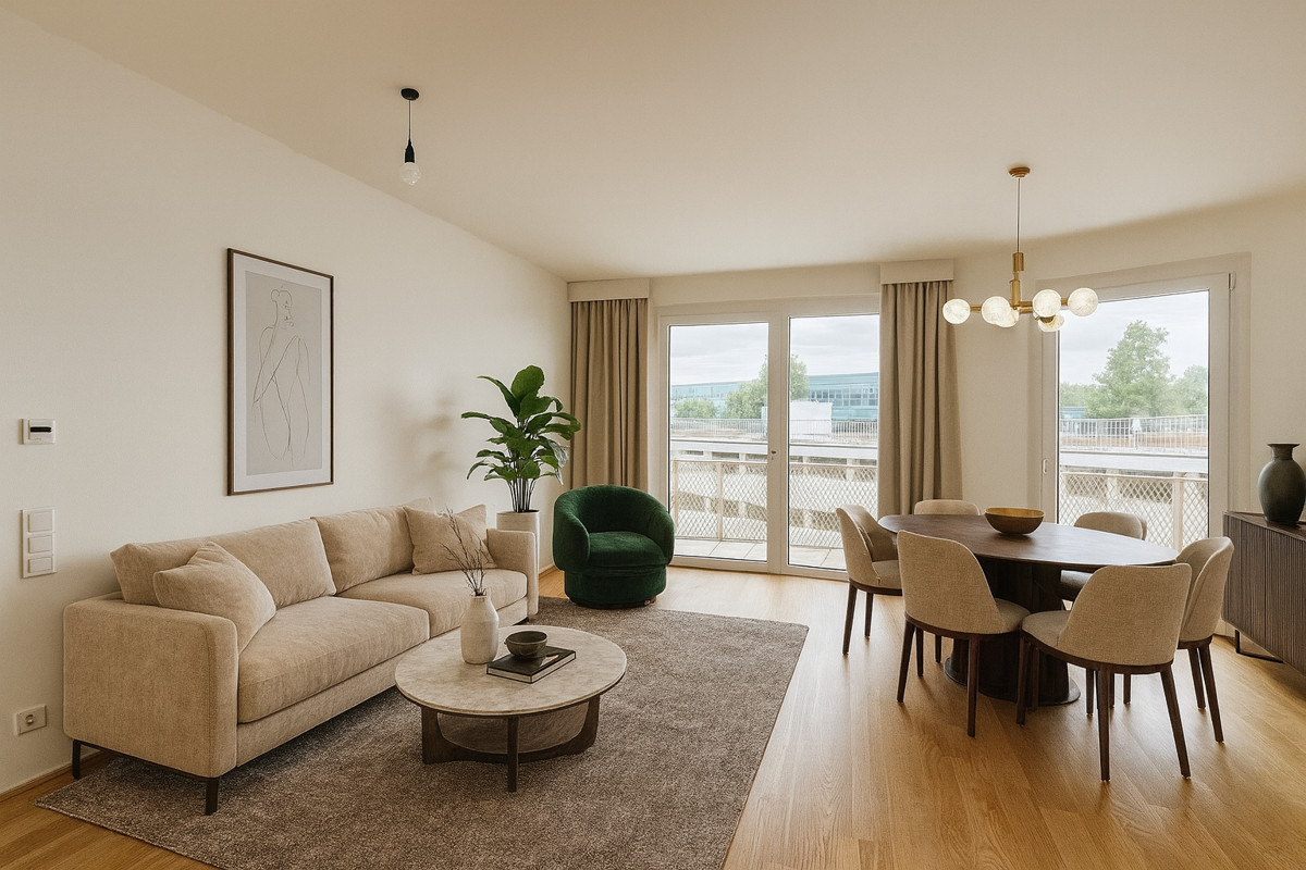 Investieren statt träumen! - 2 Zimmer Erstbezug und provisionsfrei - Gerasdorfer Straße
